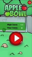 Apple Bowl الملصق