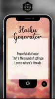 Haiku Generator poster