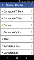 Actualités Cameroun পোস্টার