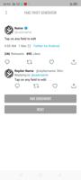 Fake Tweet Generator Poster