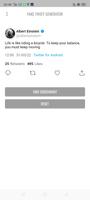 Fake Tweet Generator captura de pantalla 1