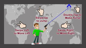 Stickman البوابة بندقية الملصق