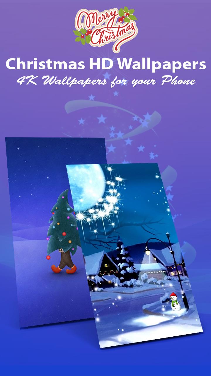 Papier Peint Noël 4k Fond Décran Joyeux Noël Pour Android