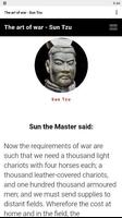 The art of war - Sun Tzu capture d'écran 1