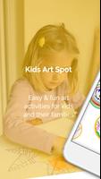 KIDS ART SPOT poster