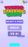 Tower Balance Stacking Game Affiche