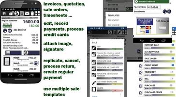 Small Business: Accounting Invoices CRM Inventory poster