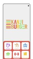 Kanji Burger Affiche