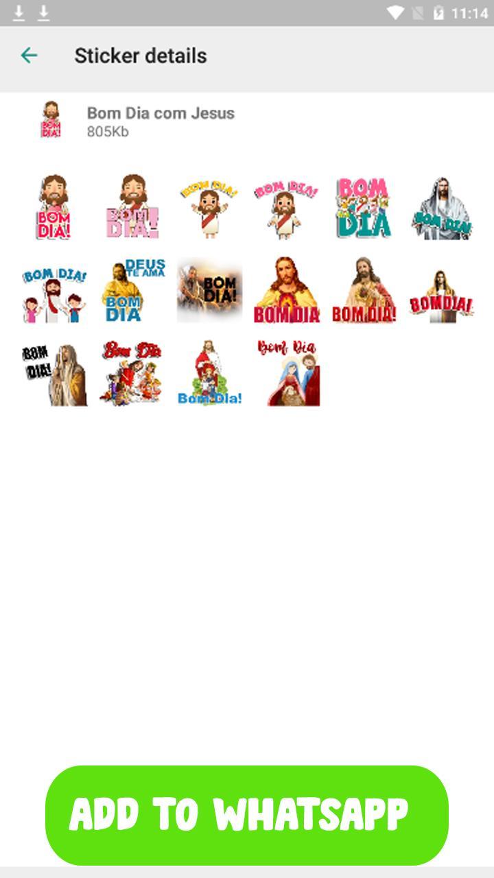 Download do APK de Figurinhas de Bom Dia com Jesus para Android Download do APK de Figurinhas de Bom Dia com Jesus para Android