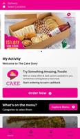 The Cake Story Cartaz