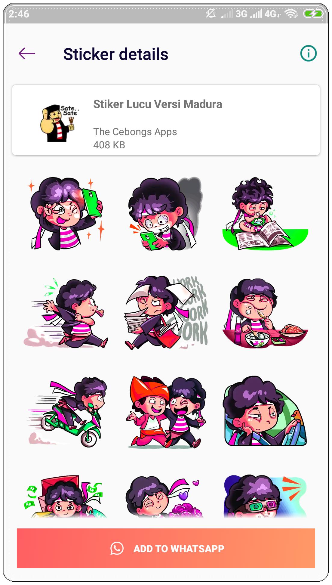 Stiker Madura Lucu Wastickerapps For Android Apk Download