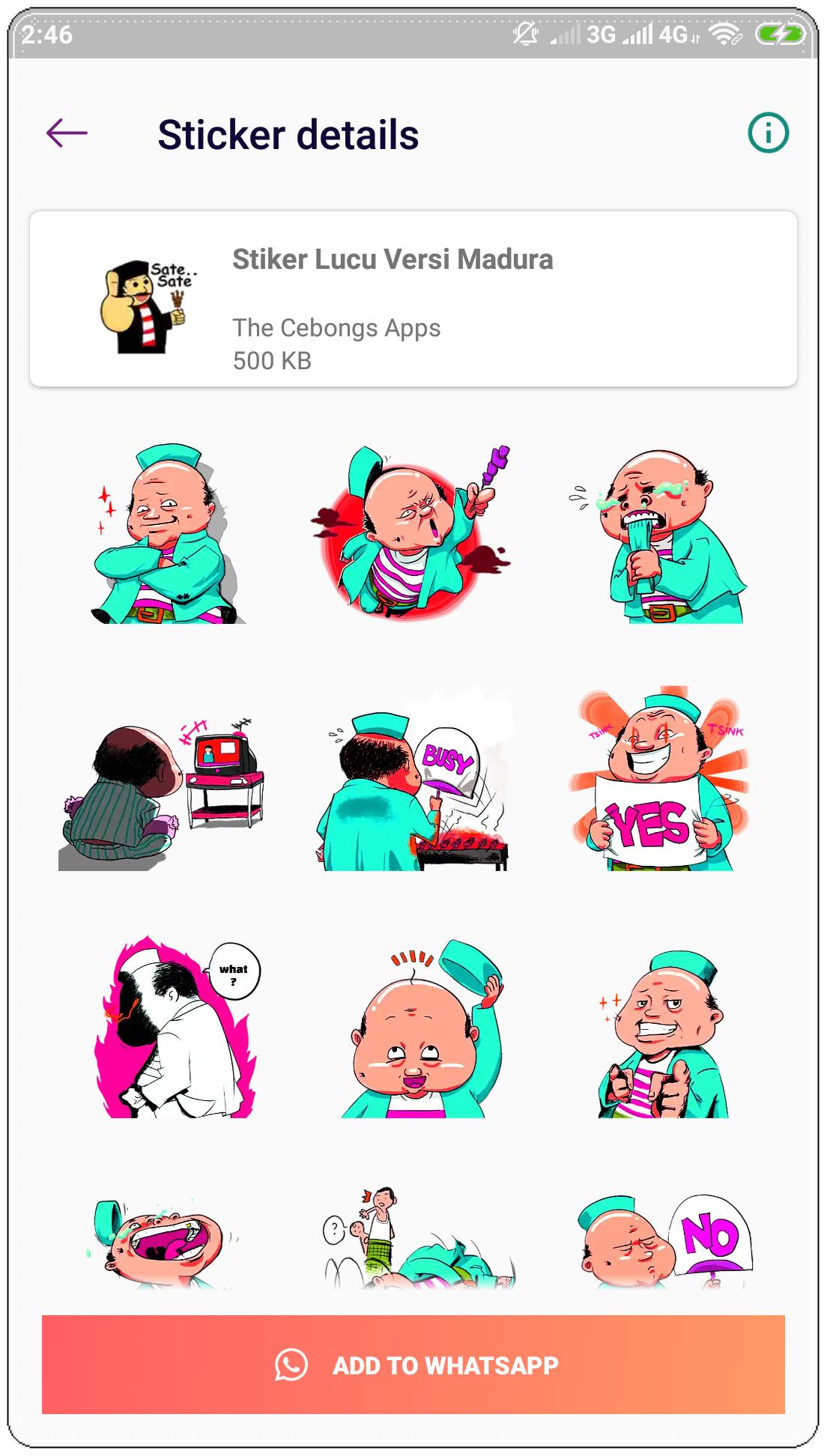 Stiker Madura Lucu Wastickerapps For Android Apk Download