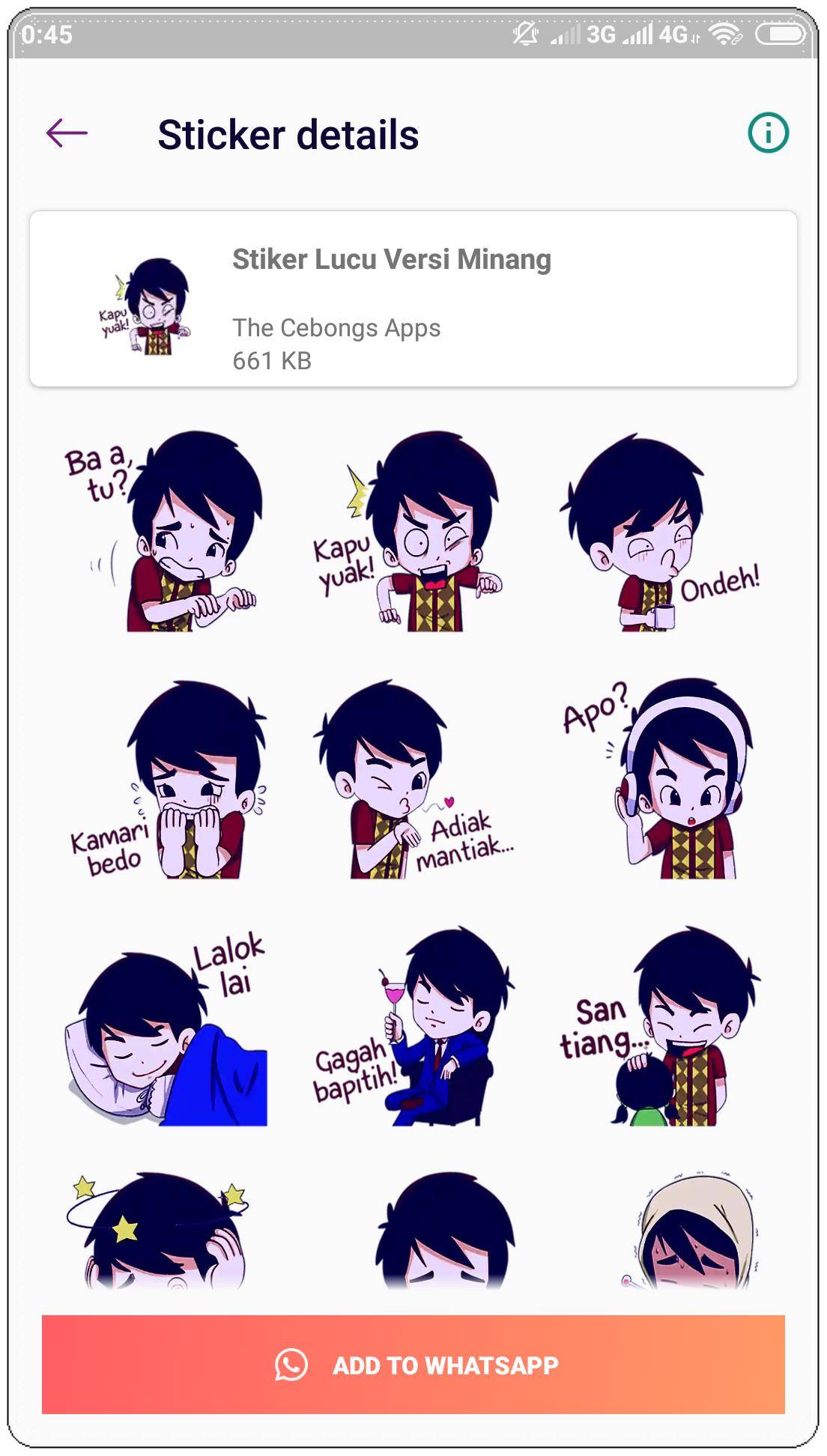 Stiker Minang Lucu Wastickerapps For Android Apk Download Stiker Minang Lucu Wastickerapps For Android Apk Download