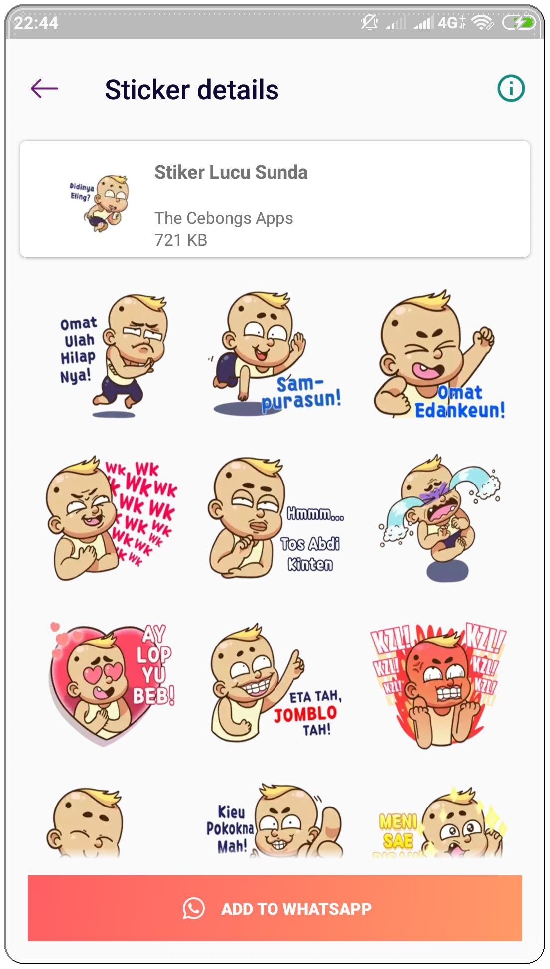 30 Trend Stiker  Lucu  Terbaru Whatsapp  Terkeren Lokerstiker