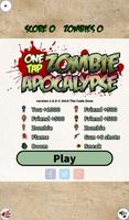 One Tap Zombie Apocalypse Free poster
