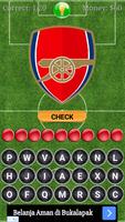 Guess English Football Club Quiz Plakat