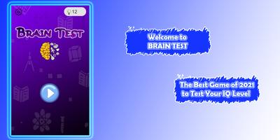 Brain Test : Logic IQ Puzzles poster