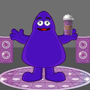 APK Talking Purple Grimace Shake