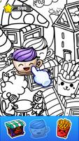 Sticker Puzzle - Coloring Game Cartaz