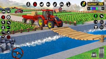 Farming Tractor 3D Game poster
