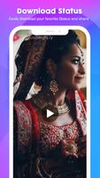Full Screen Video Status تصوير الشاشة 1