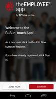 RLB In-touch poster
