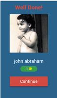 Childhood photos of Bollywood stars-Photo Quiz capture d'écran 1