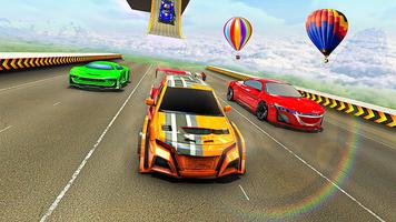 Impossible Mega Ramp Gt racing Car Stunt 3d Games Affiche