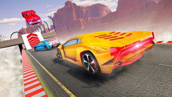 Impossible Mega Ramp Gt racing Car Stunt 3d Games capture d'écran 3