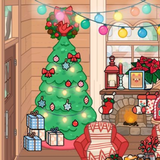 Toca Room Christmas Decorate