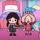 BocaBoca Toca Wednesday Addams APK