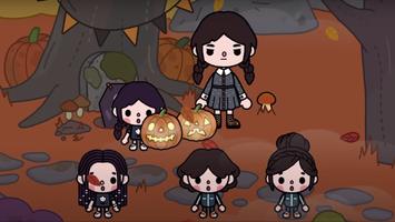 BocaBoca Toca Wednesday Addams скриншот 3