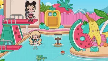 BocaBoca Pool Design Idea الملصق