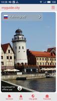 Kaliningrad city guide poster