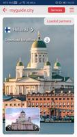 Helsinki city guide Cartaz