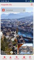 Lucerne city guide poster