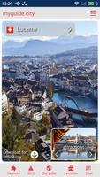 Lucerne city guide Affiche