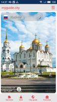 Vladimir city guide poster