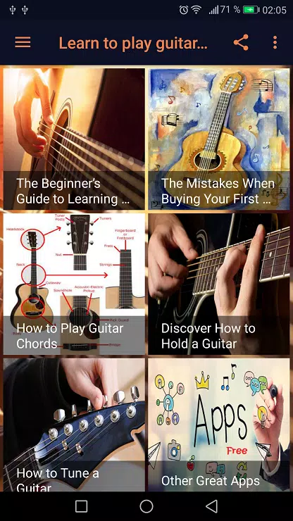 Android İndirme için Gitar çalmayı öğrenin APK