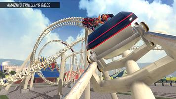 Roller Coaster Games 2020 Them Ekran Görüntüsü 1