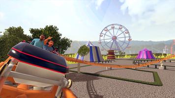 Roller Coaster Games 2020 Them Ekran Görüntüsü 3