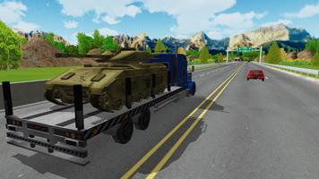 Tank Transporter 3D Affiche