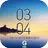 Digi Clock Widget Galaxy Note8 APK