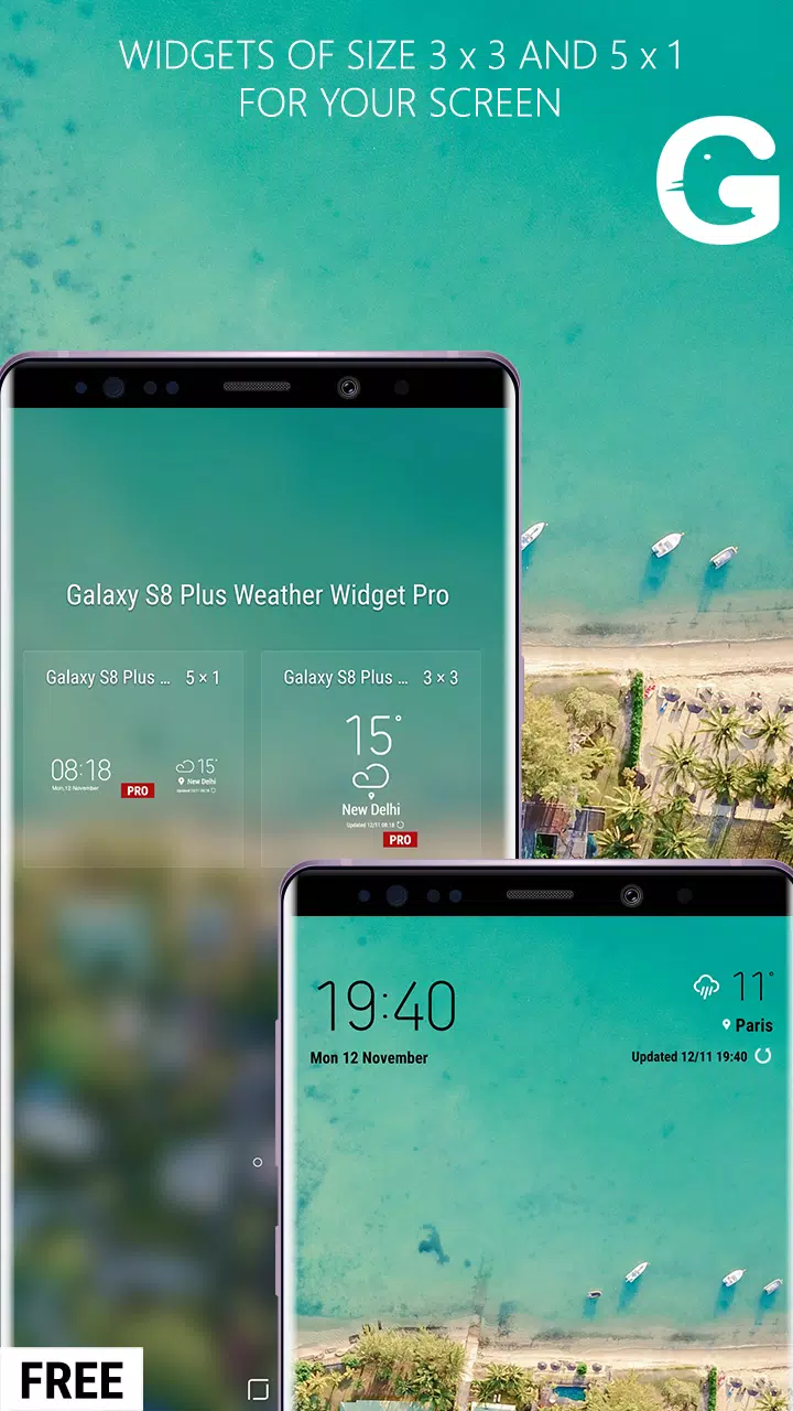 Vigilante fluido esfuerzo Descarga de APK de Weather Widget Galaxy S8 Plus para Android