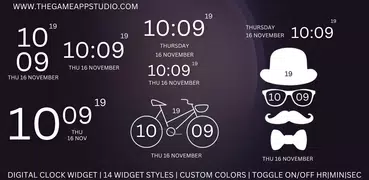 Clock Widget Galaxy s23 Ultra