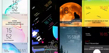 AMOLED Digital Clock Widget | 