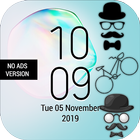 Galaxy S10 Plus | Note10 Plus Clock Widget Pro Zeichen
