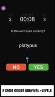 Word Spell Game : Yes or No ? Ekran Görüntüsü 2