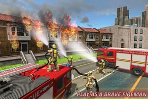 Virtual Firefighter Family Hero Rescue Mission 18 Poster