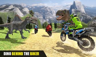 Bike Racing Dinosaur Run Escape Adventure 3D poster